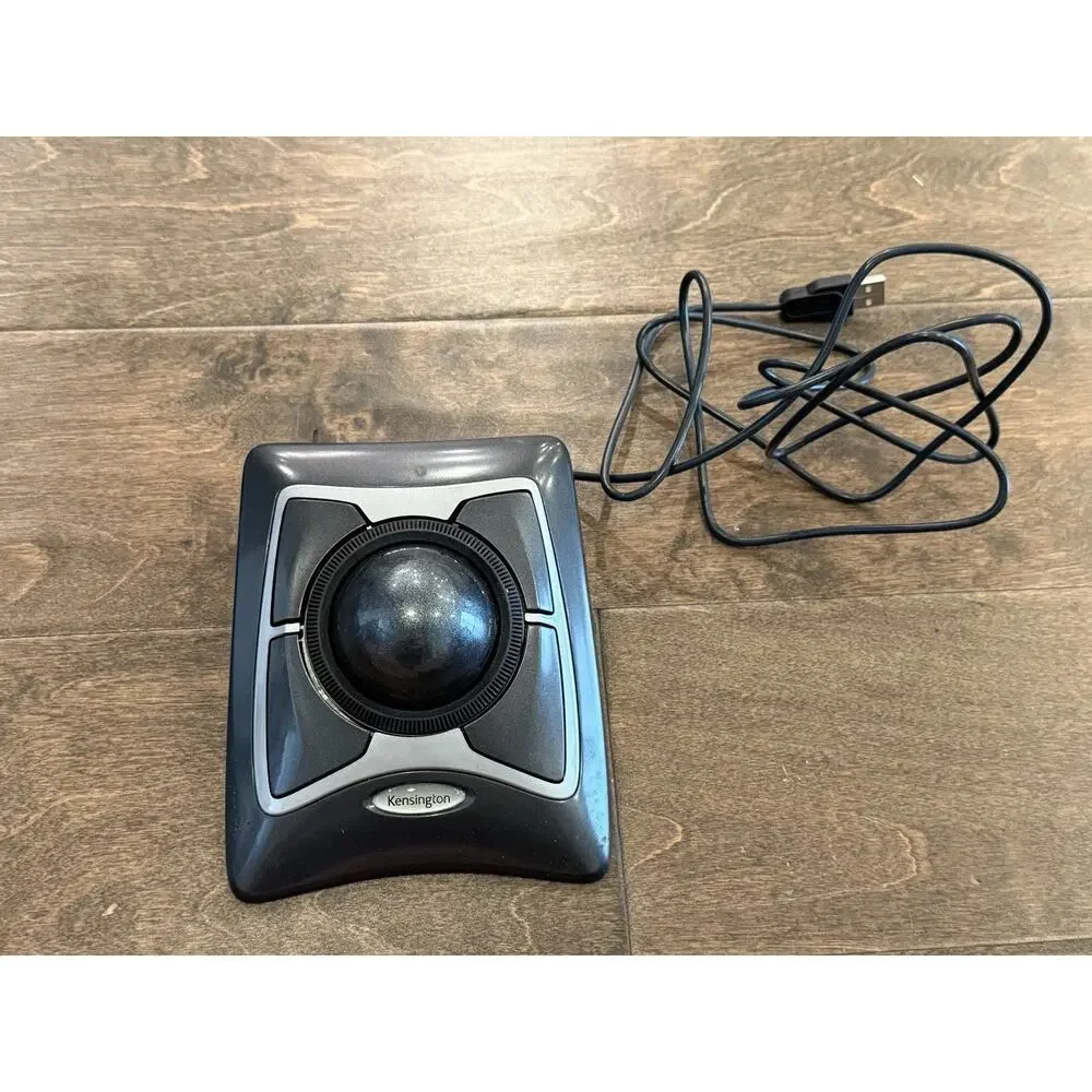 Kensington Expert Trackball USB Mouse Tested Works!